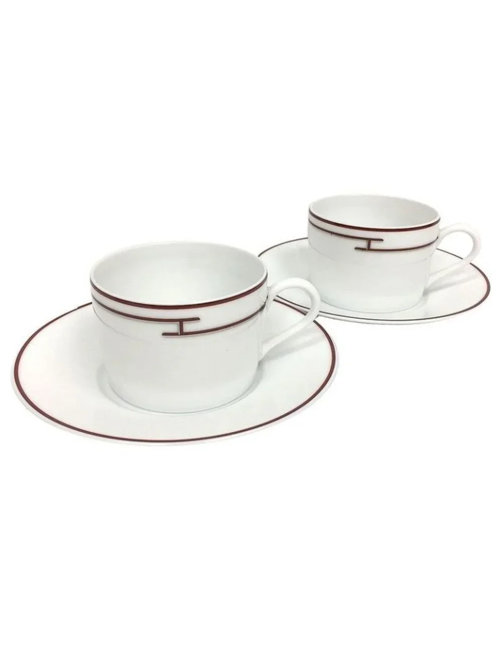 Hermes Rhythm Cup & Saucer C S Set Aq7671